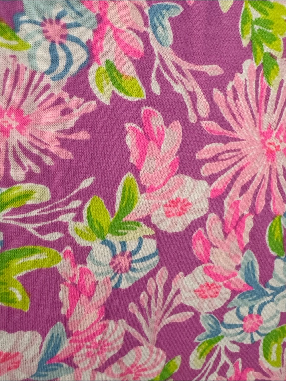 Lilly Pulitzer Jodie Pink Floral Tiered Short Sleeve swing Dress xxl - Picture 2 of 6
